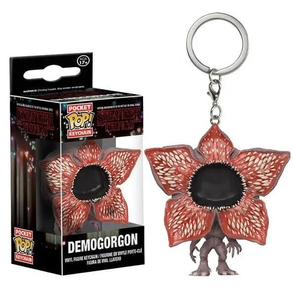 Funko POP nouvelle arrivée porte-clés de poche onze Demogorgon DUSTIN barbe Steve Robin figurine en