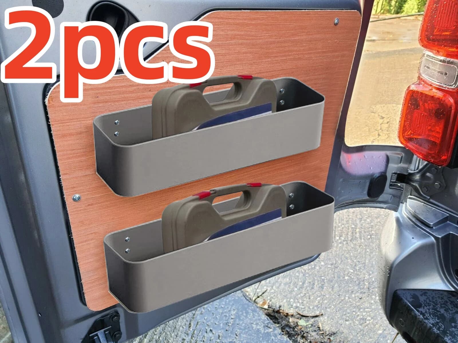 Boîtes de rangement universelles pour caravane, camping-car, Van, idéales pour les outils, sangles à