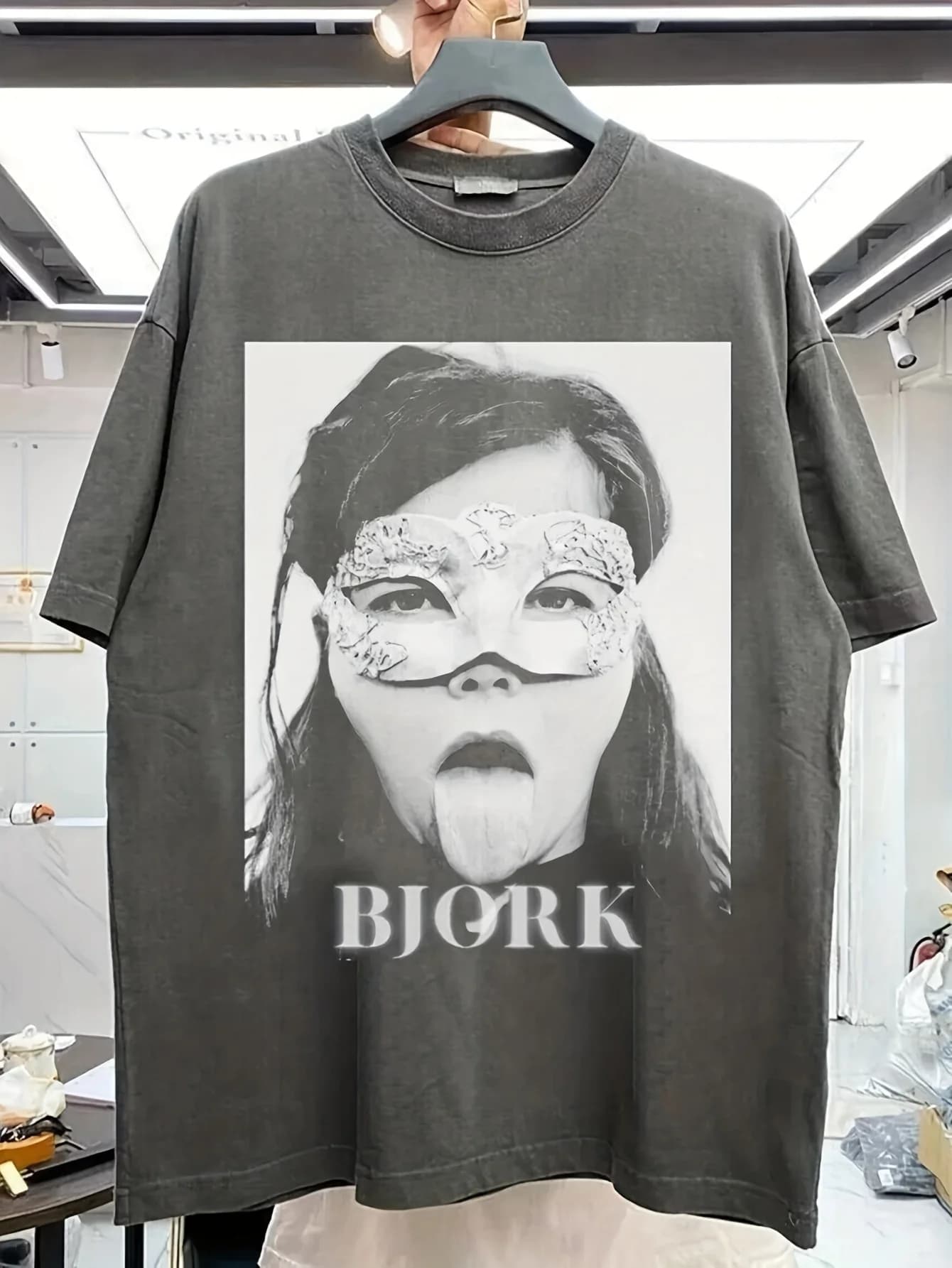 T-shirt commémoratif Bjork, T-shirt unisexe à manches courtes Bjork Band, haut respirant pour hommes