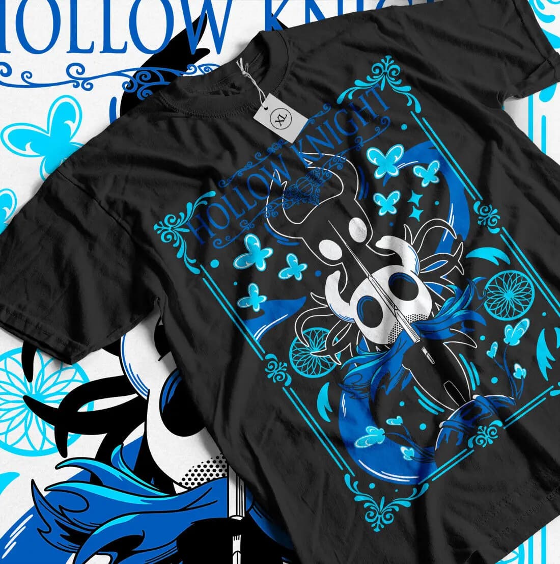 Chemise de chevalier creux, T-Shirt doux avec cadeau d'art graphique de chevalier fantôme
