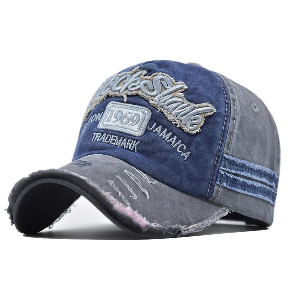 Coton lavé 1969 broderie casquettes de Baseball pour femmes hommes Sport visières Vintage casquette
