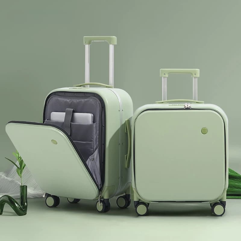 Valise à coque rigide avec rotateur à roue, bagage à main universel
