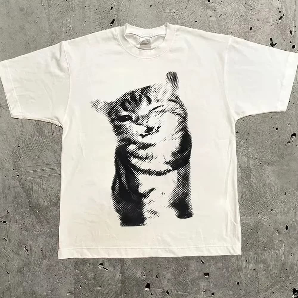 T-shirts graphiques Harajuku Y2K pour hommes et femmes, hauts streetwear oversize, style Pro Choice