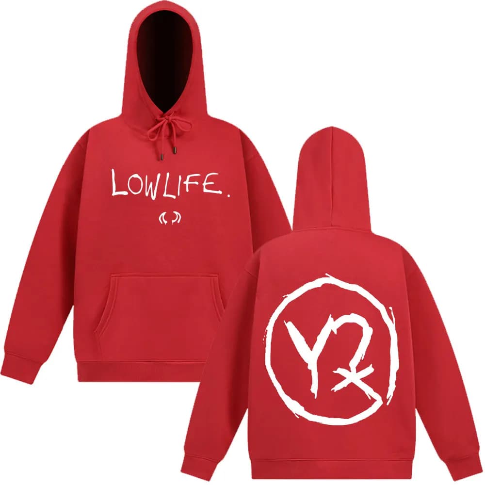 Yungblud Lowlife Album Logo 2025 sweats à capuche automne hiver à manches longues mode Hip-hop sweat