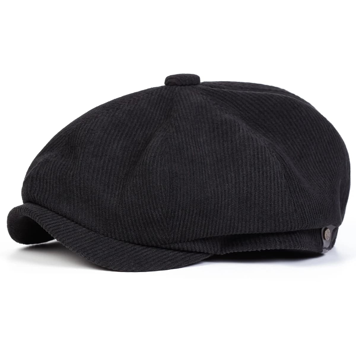 Casquettes de journal en velours côtelé unisexe pour hommes, chapeaux de peintre britannique, bérets