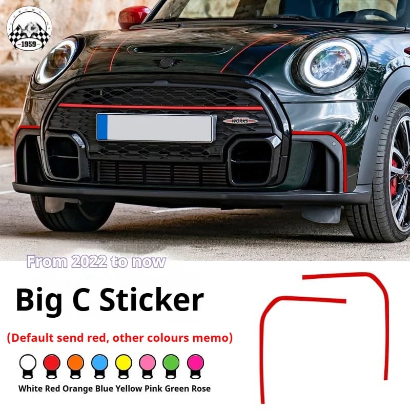 Accessoires de voiture pour MINI Cooper JCW F55 F56 F57, pièces de Conversion extérieures, évents d'