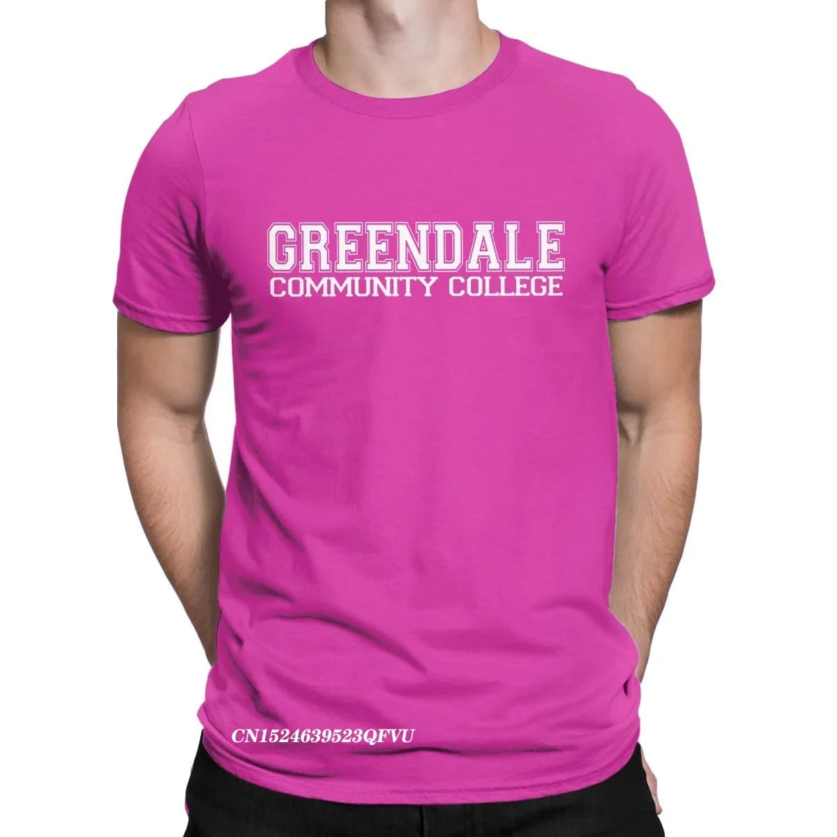 Greendale collège hommes hauts T-Shirts communauté émission de télévision Abed Troy Vintage t-shirt
