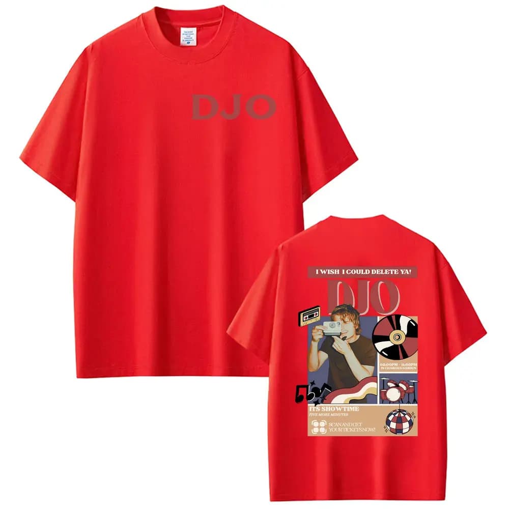 T-shirt imprimé du concert musical Djo Back on You Tour 2026, Joe Keery, nouveau cadeau pour les fan