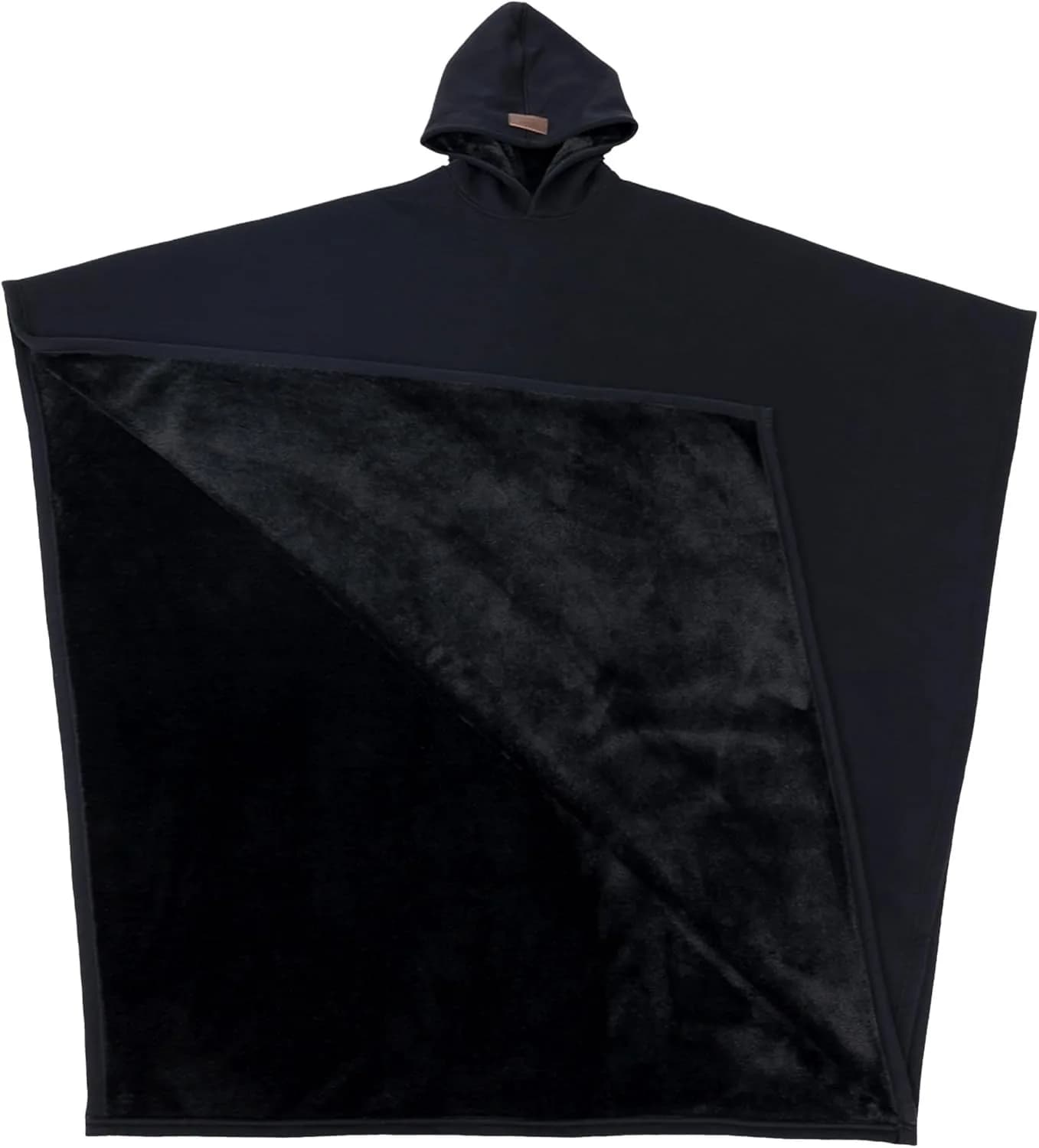Eden Sweat à capuche unisexe surdimensionné Cape légère Super chaude Ultra-doux doublure en fausse f