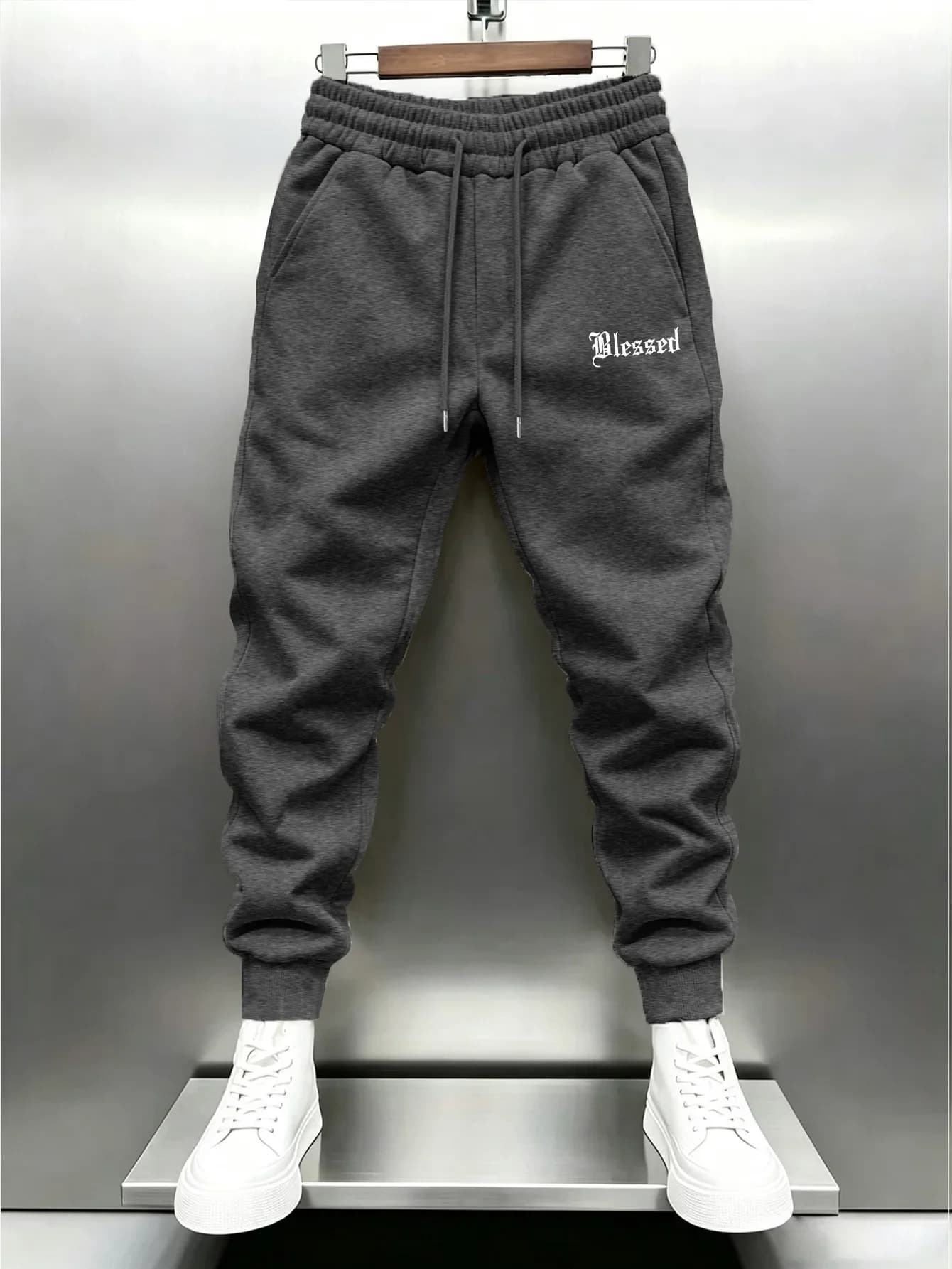 Pantalon de jogging pour homme, coupe ample, pour le sport et le streetwear, pantalon décontracté à