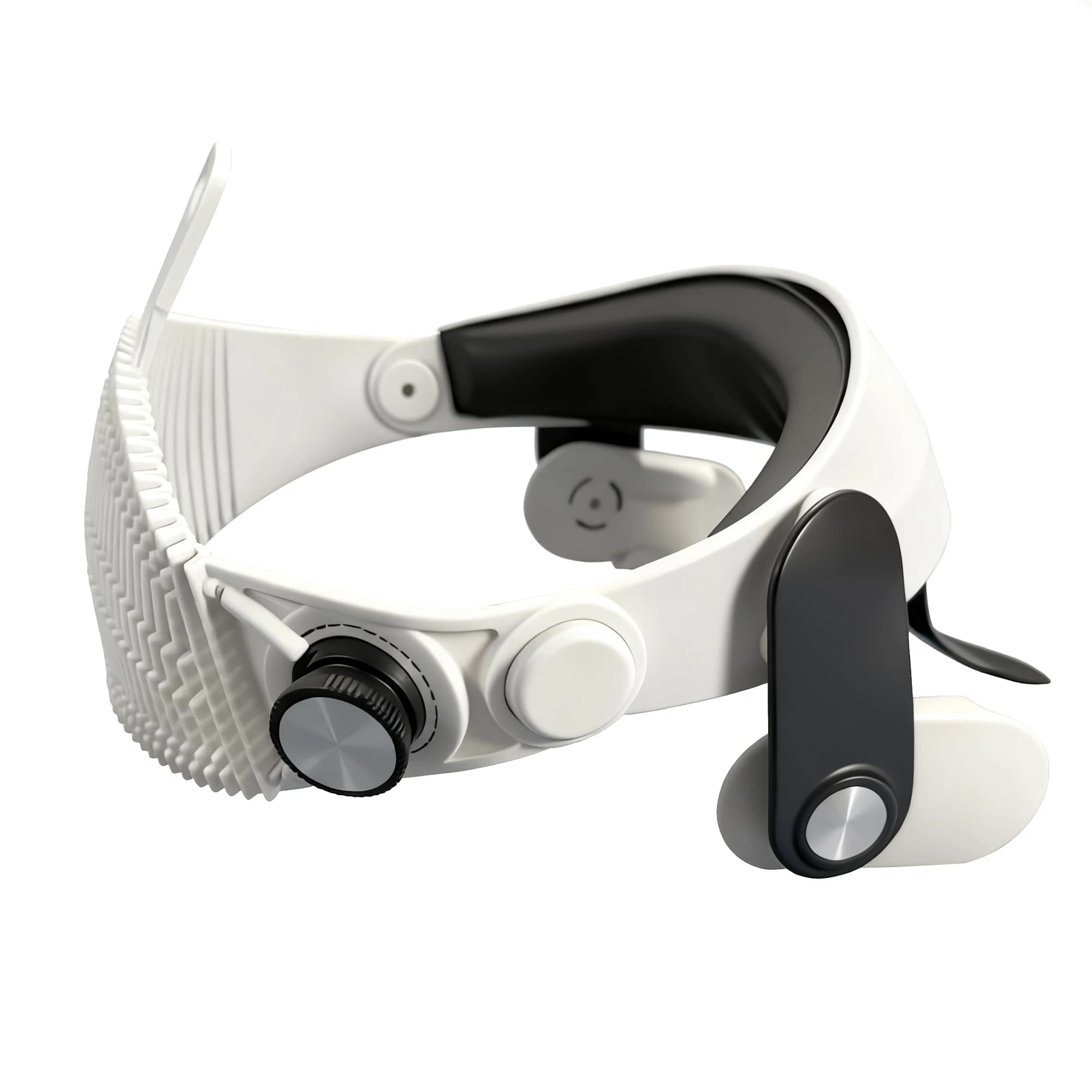 Compatible avec les accessoires Meta Quest 3/Quest 3S, doté de sangles de tête ajustables de type El