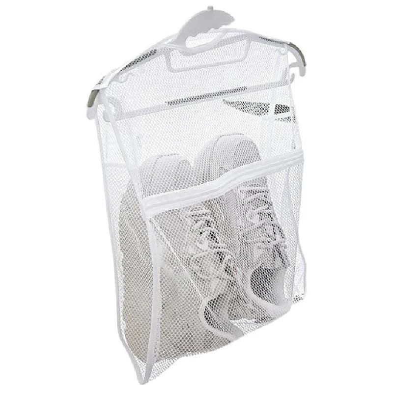 Sac de lavage pour baskets en tissu durable, sac à linge à couche épaisse pour chaussures et vêtemen
