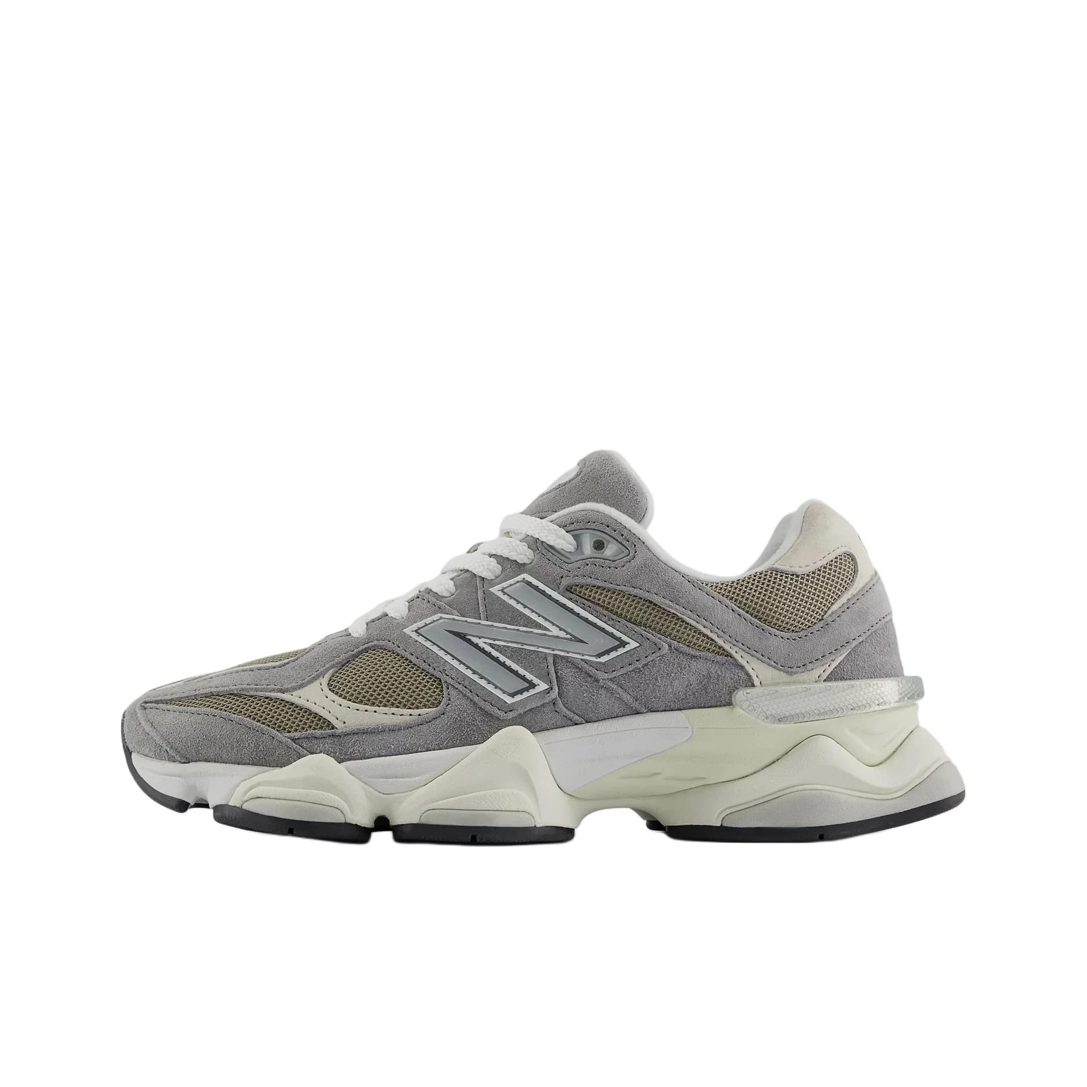 Chaussures de course New Balance NB 9060 unisexe, tige basse, gris/cuivre U9060LBA
