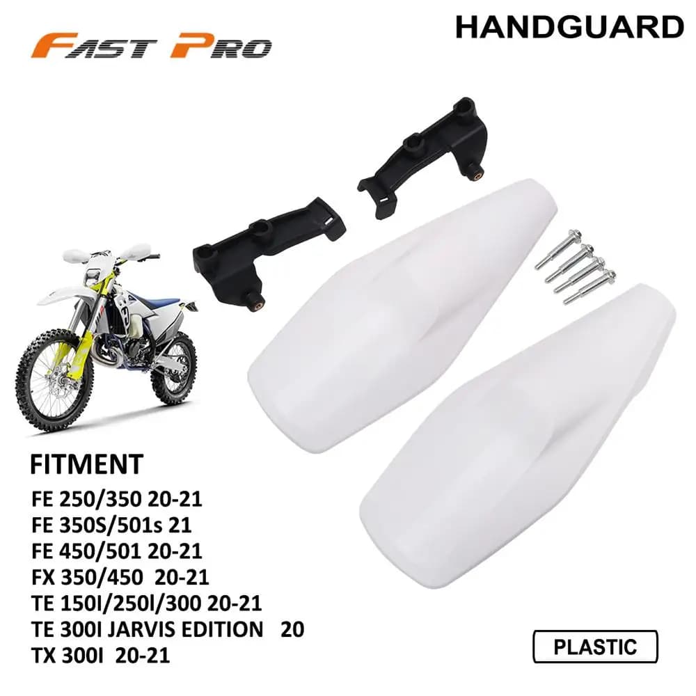 Accessoires de motos protège-mains protecteur de phare lampe frontale pour HUSQVARNA FE250 FE300 FE4