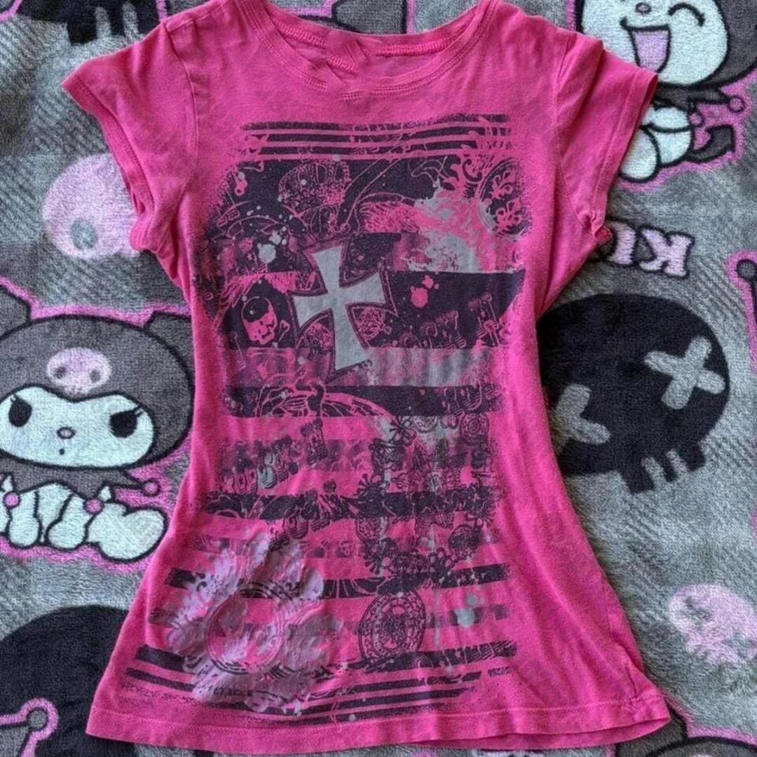 Tops pas chers, vêtements grunge pour femmes, t-shirts graphiques, vêtements vintage des années 90,