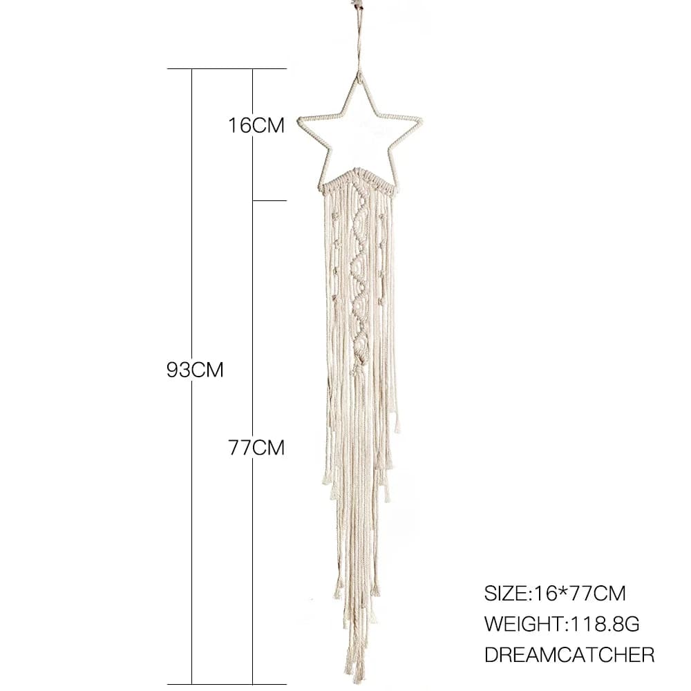 Applique Murale en Macramé de Style Nordique pour Chambre de Bébé et Enfant, Décoration de Maison Bo