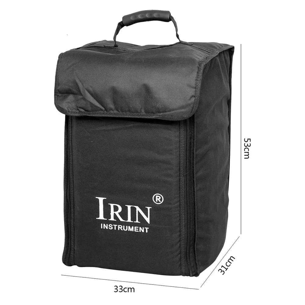 Cajon sacs à main boîte tambour sac Oxford imperméable épaissir coton tissu poignée sac à dos pratiq