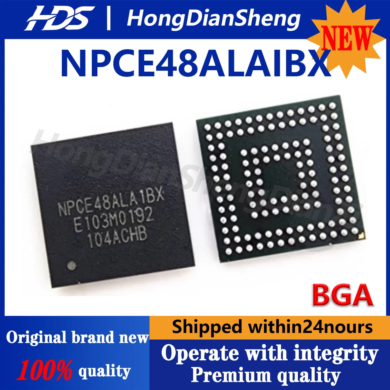(1-5 pièces) 100% Original NOUVEAU Chipset NPCE48ALAIBX NPCE48ALA1BX BGA