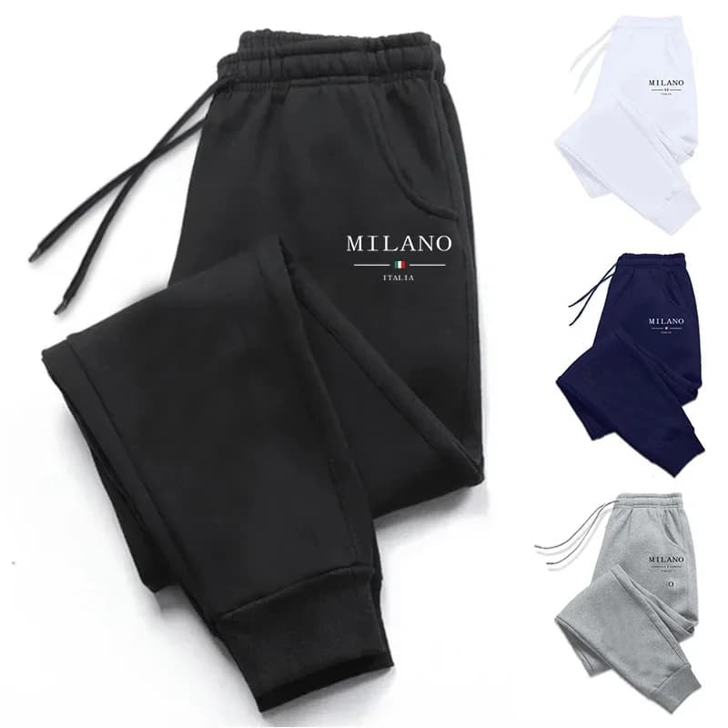 Pantalons de survêtement pour hommes et femmes, pantalons imprimés décontractés, pantalons de joggin