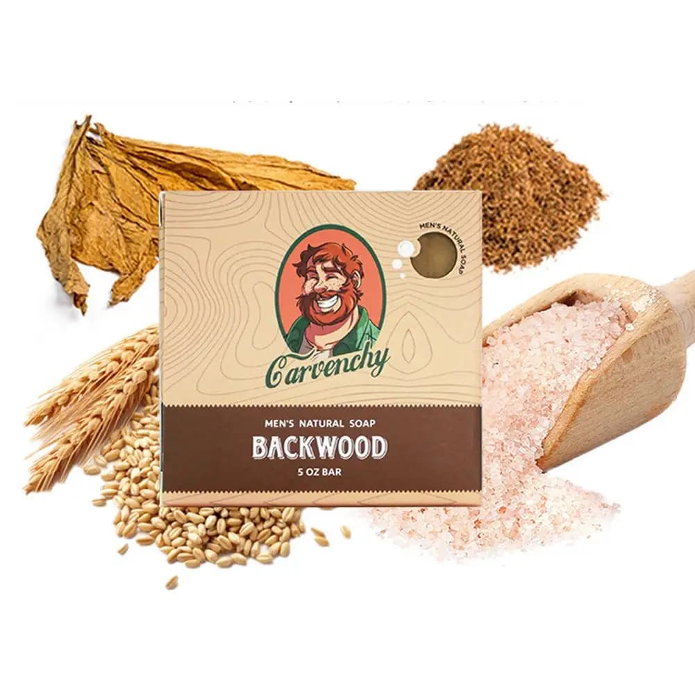 Savon Nettoyant Exfoliant Hydratant au Coco Backwood Beached Boozie aux Huiles Naturelles Parfum Raf
