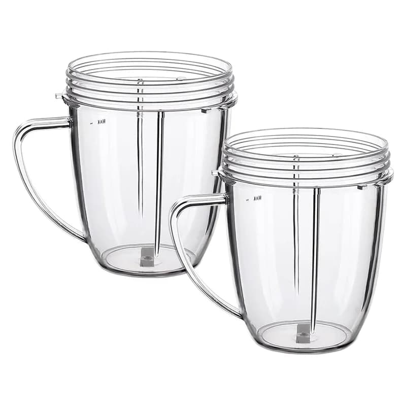 B89B-18Oz tasses pièces de rechange tasses pour mélangeur Nutribullet 600W et 900W poignée tasse pre