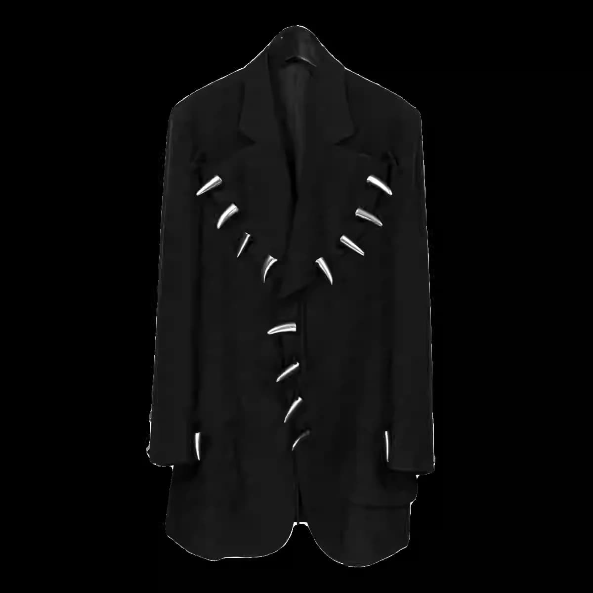 TOP-YAMAMOTO Blazer foncé et niche au design original japonais pour homme, ample et décontracté, coo