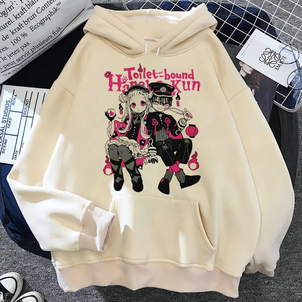 Toilettes liées Hanako Kun sweat à capuche style moderne vêtements pour adolescents athleisure manga