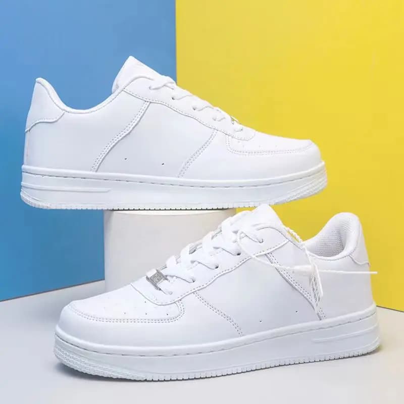 Printemps et automne hommes haut de gamme nouvelle baskets décontractées couple à semelles souples c