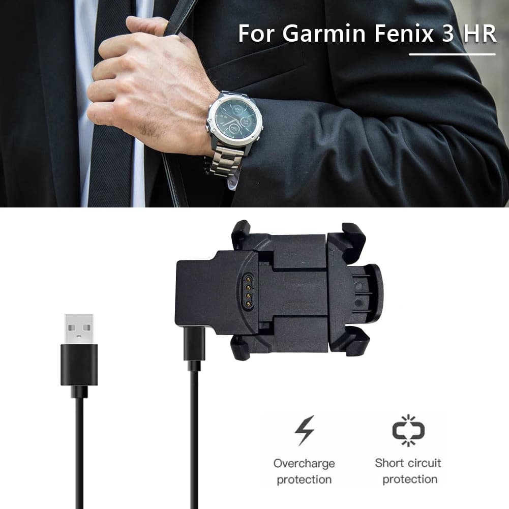 Station d'alimentation pour montre, accessoire de chargeur de montre, alimentation pour Garmin Fenix