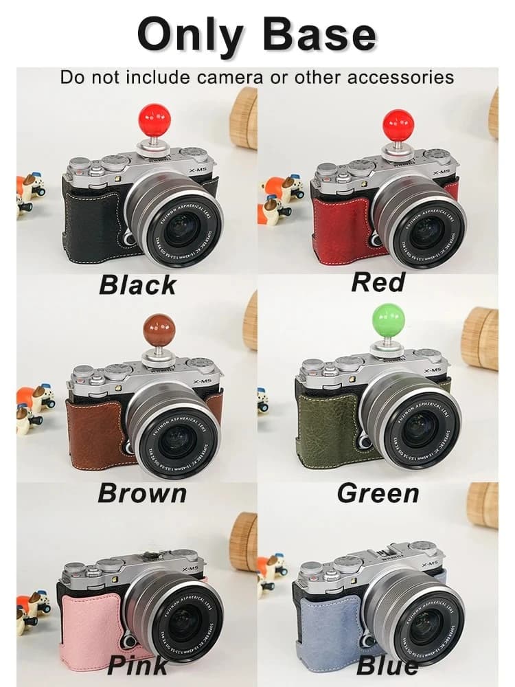 Étui pour appareil photo Fujifilm X-M5, demi-étui pour appareil photo, housse de Base, sangle de pro