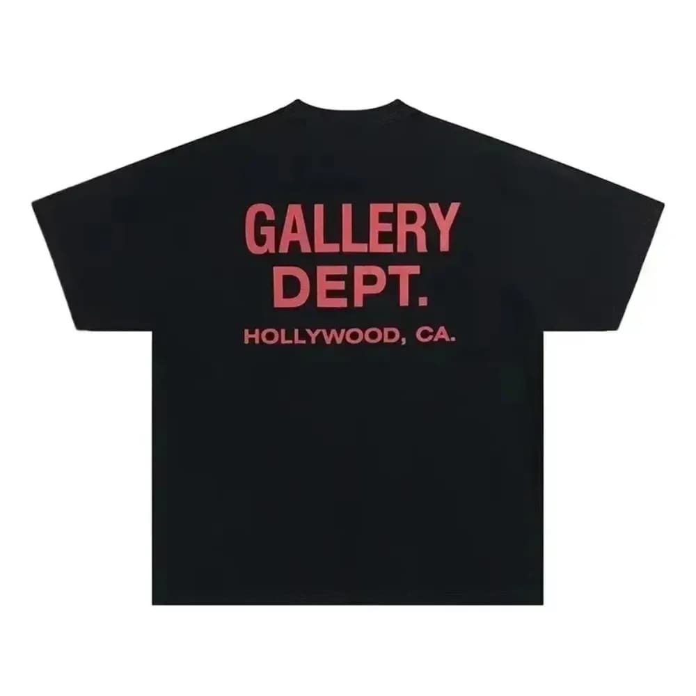 T-shirt vintage, plusieurs tailles, impression numérique, design lettres mode Gallery Dept, polyeste