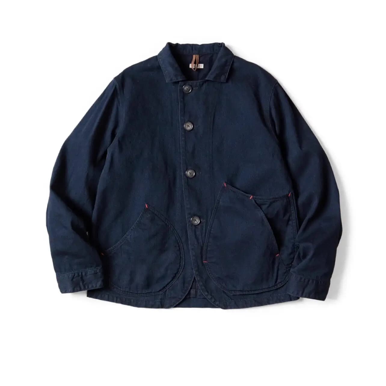 KAPITAL – veste de travail en Denim Indigo de style japonais, pour hommes et femmes, vestes décontra