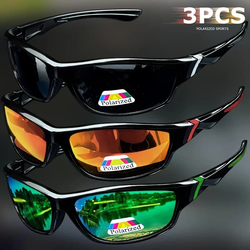 1/3 pièces Vintage Sport lunettes de soleil hommes femmes pêche course cyclisme alpinisme Sport homm
