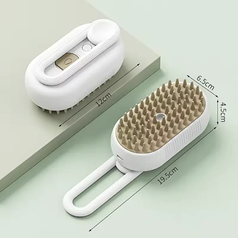 Brosse de Massage en Spray pour produits de beauté pour animaux de compagnie, Spray à vapeur à un bo