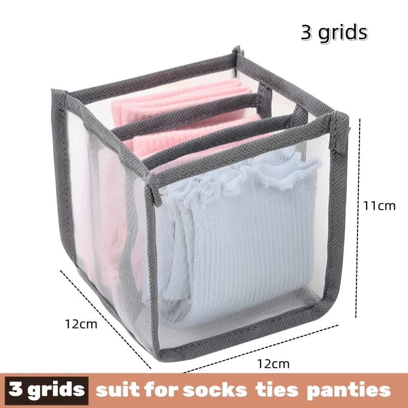 Tiroir organisateur de rangement de sous-vêtements chaussettes et soutien-gorge pantalons boîte de r