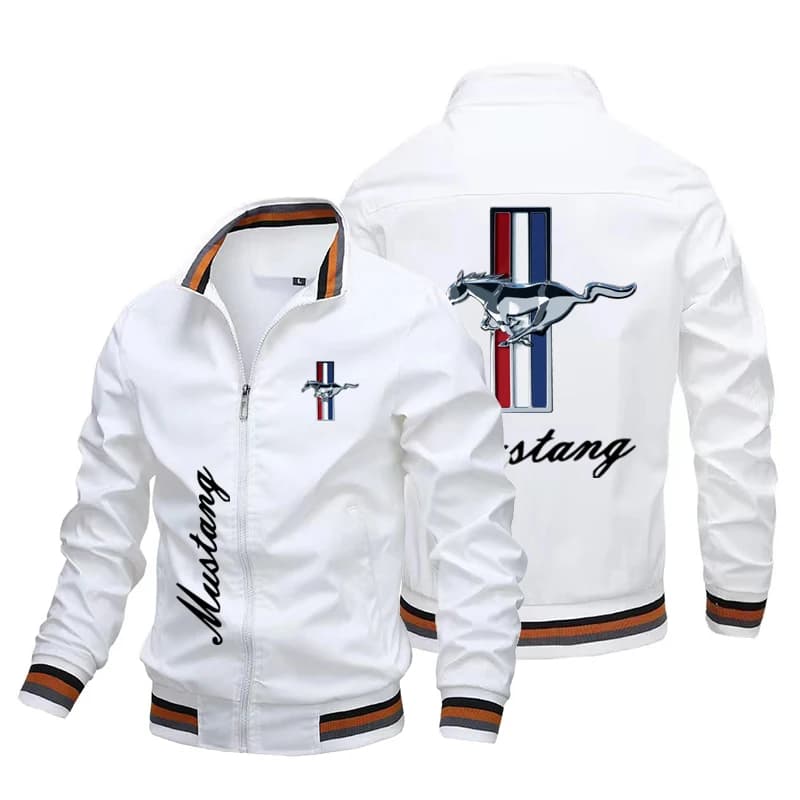 Nouvelle Veste Homme Ford Mustang Logo Grande Taille Respirante Moto Racing Haute Qualité – Collecti