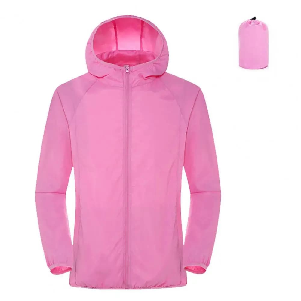 Vestes de randonnée unisexes à capuche, imperméable, Protection solaire, coupe-vent pour hommes et f