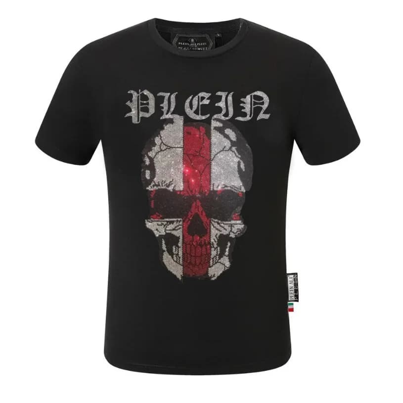 2025 hommes designer haute qualité tenues diamant hommes PLEIN ALI Homme été Slim Fit marque T-Shirt