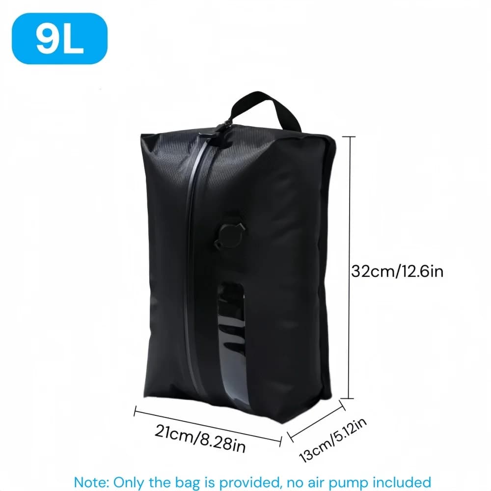 Sac de Rangement Sous Vide pour Vêtements avec Pompe Électrique Rechargeable USB, Gain de Place 50%