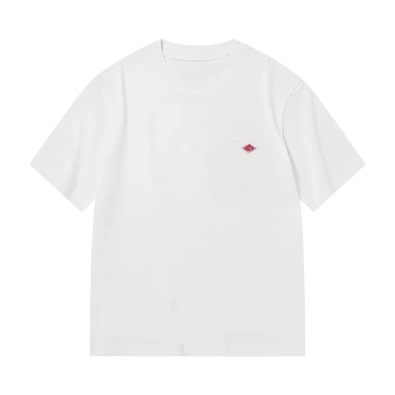 T-shirt imprimé de marque de mode pour hommes et femmes, simple, à manches courtes, polyvalent pour
