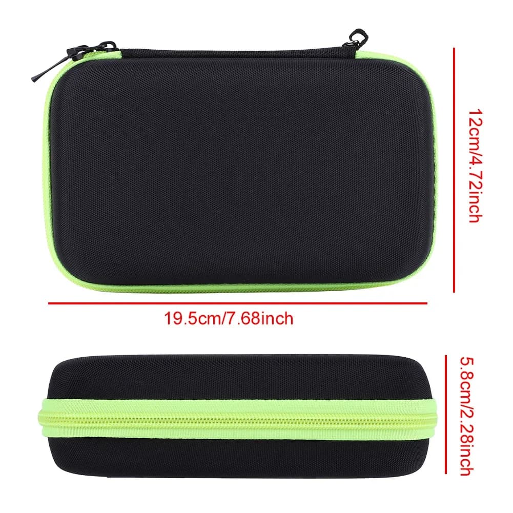 Mallette de voyage rigide pour tondeuse électrique et rasoir, housse de voyage, sac de rangement Por
