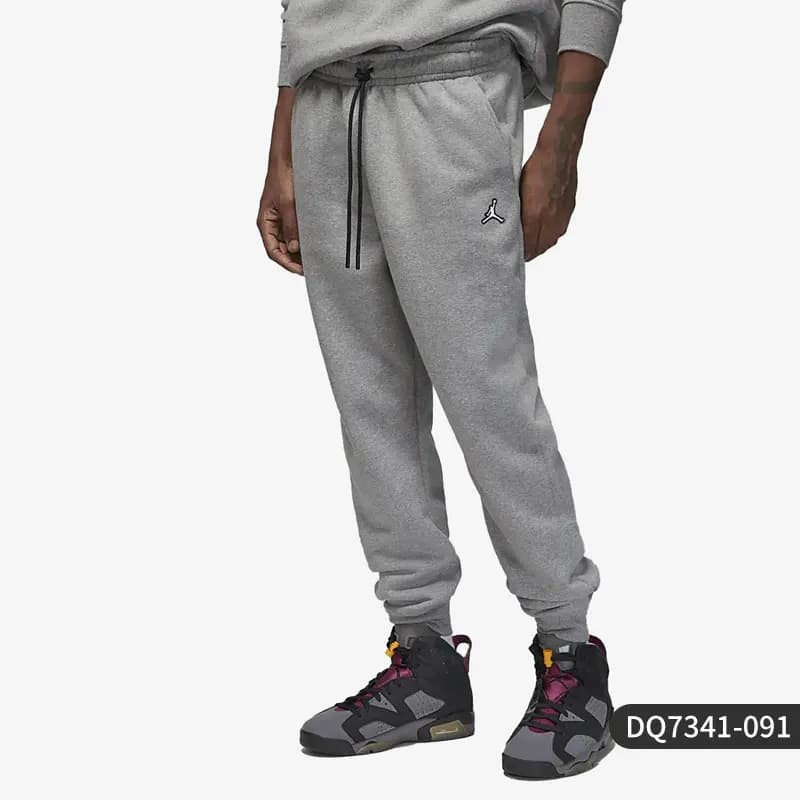 Nike véritable Air Jordan pantalon de Sport en polaire décontracté pour hommes DQ7341-091