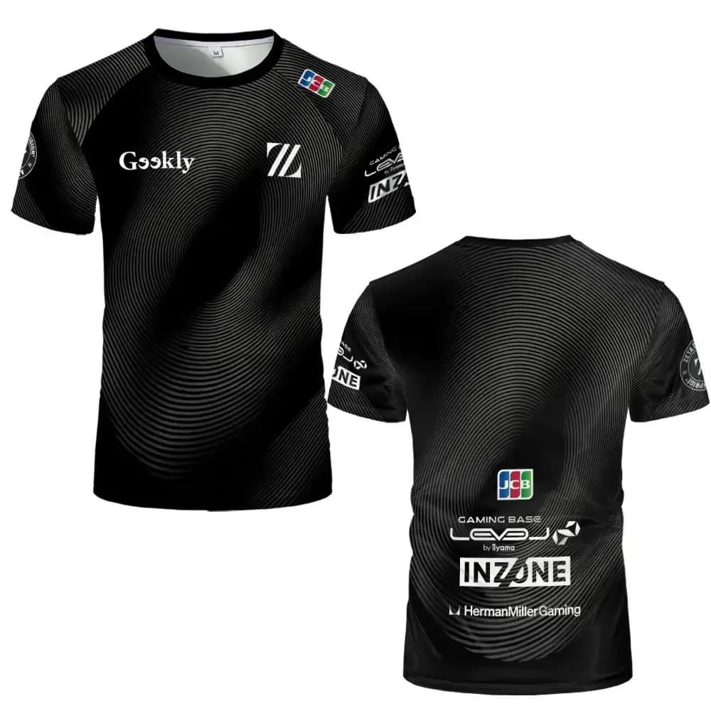 Maillot d'équipe d'e-sport ZETA DIVISION 2026 SITETAMPO – T-shirt unisexe à séchage rapide et respir