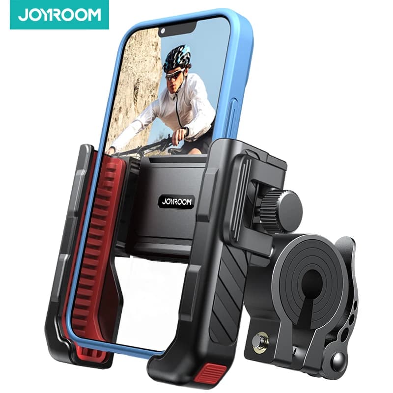 Pomerroom-Support de téléphone universel pour vélo et moto, antichoc, fonctionnement à une main, rot