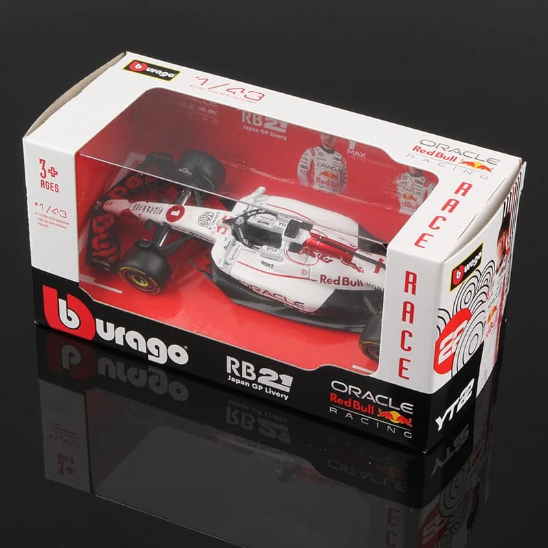 Bburago 2025 F1 1:43 Red Bull RB21 japonais GP formule voiture statique moulé sous pression véhicule