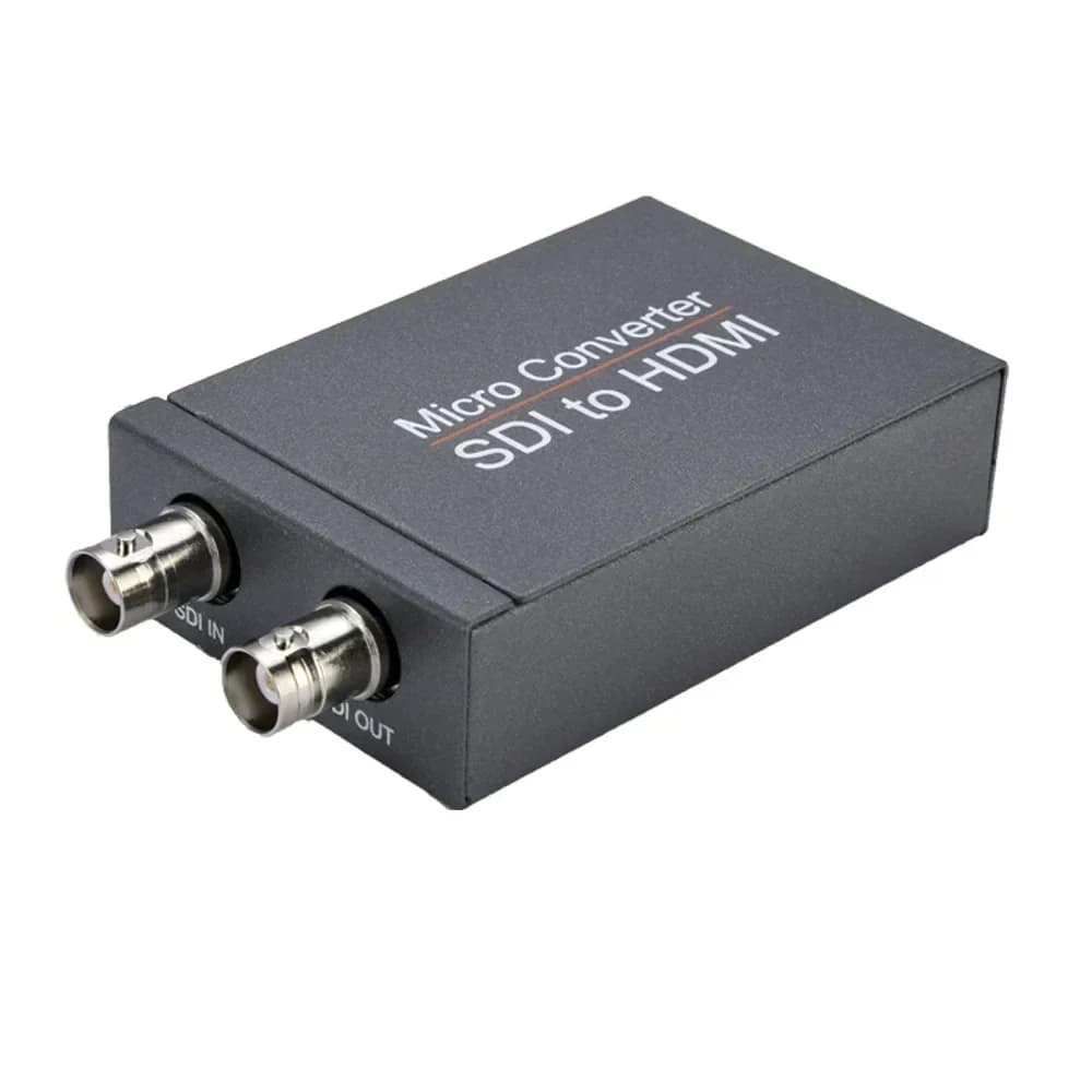 Adaptateur d'affichage de convertisseur vidéo HD 3G SDI vers HDMI/HDMI vers SDI avec détection autom