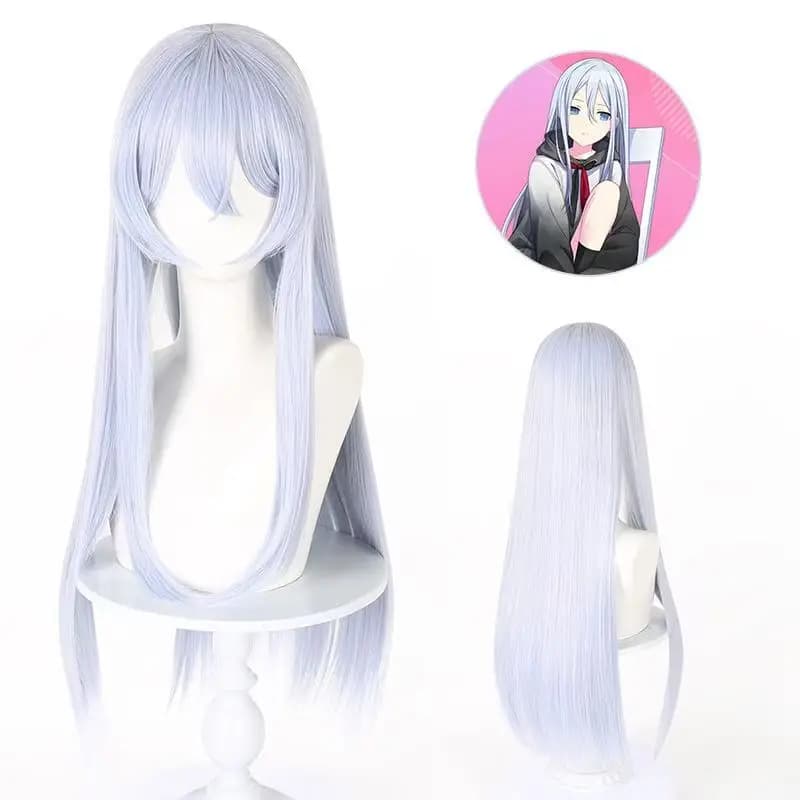 Ensemble de costumes de cosplay Kanade Yoisaki – Manteau à col montant en patchwork, sweat à capuche