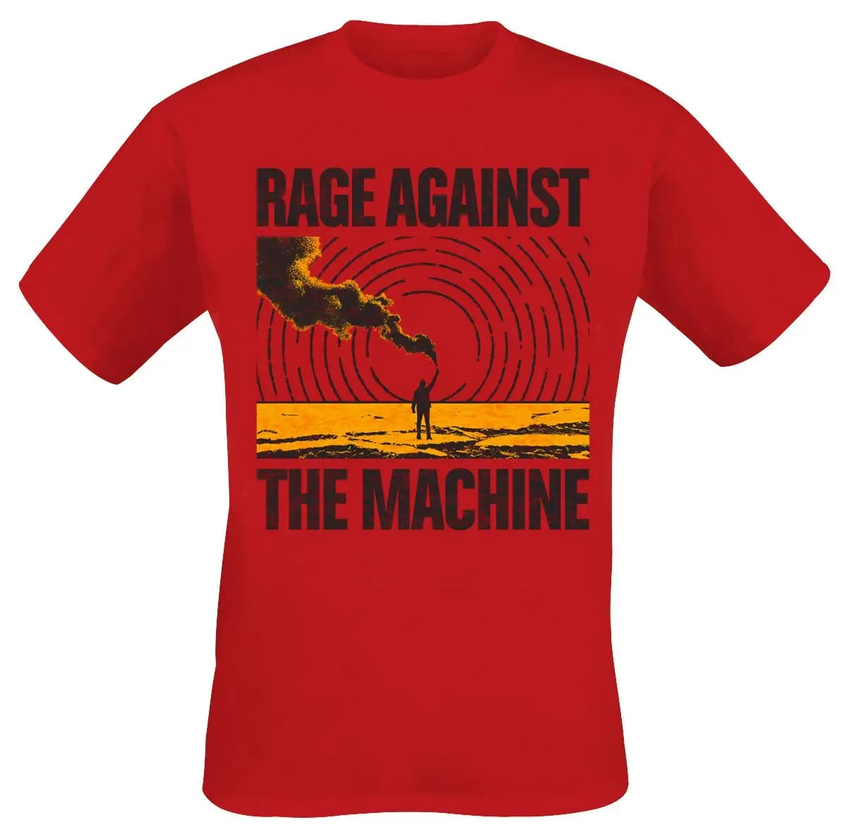 T-Shirt Smoke Signal Rage Against The Machine pour hommes et femmes, t-shirt graphique de groupe de