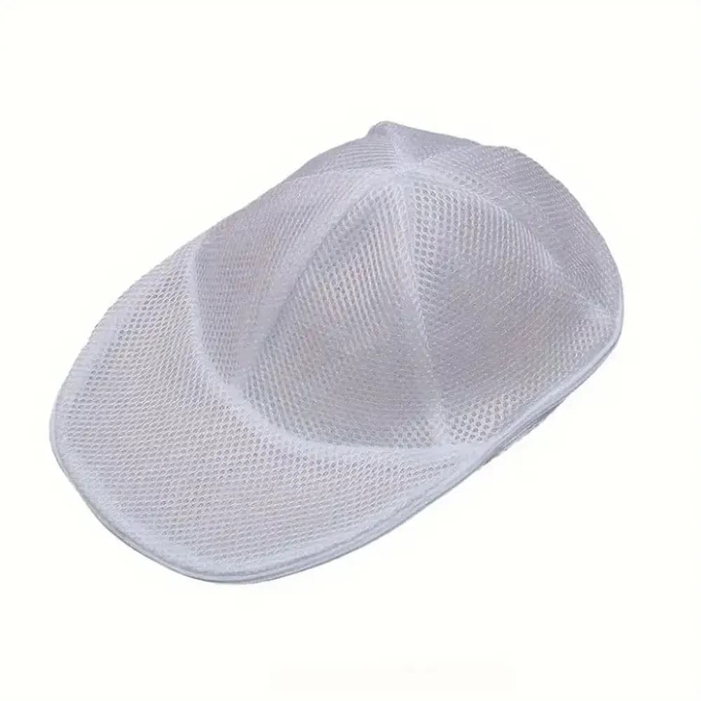 Cage de lavage pour chapeaux avec fermeture éclair - Convient pour le lavage des casquettes et des c