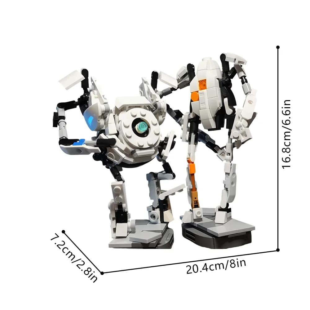 Gobricks MOC – blocs de construction de robots de jeux populaires Portal 2, modèle de robots ATLAS e